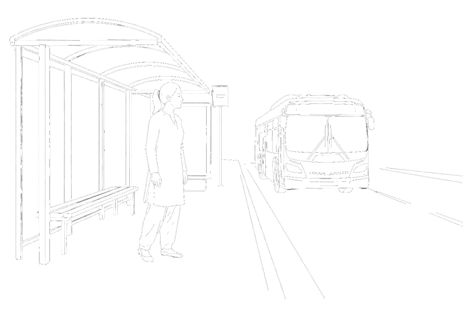 אוטובוסי עיר, מטאפורה למחשבות טורדניות שלא חייבים לעלות עליהן